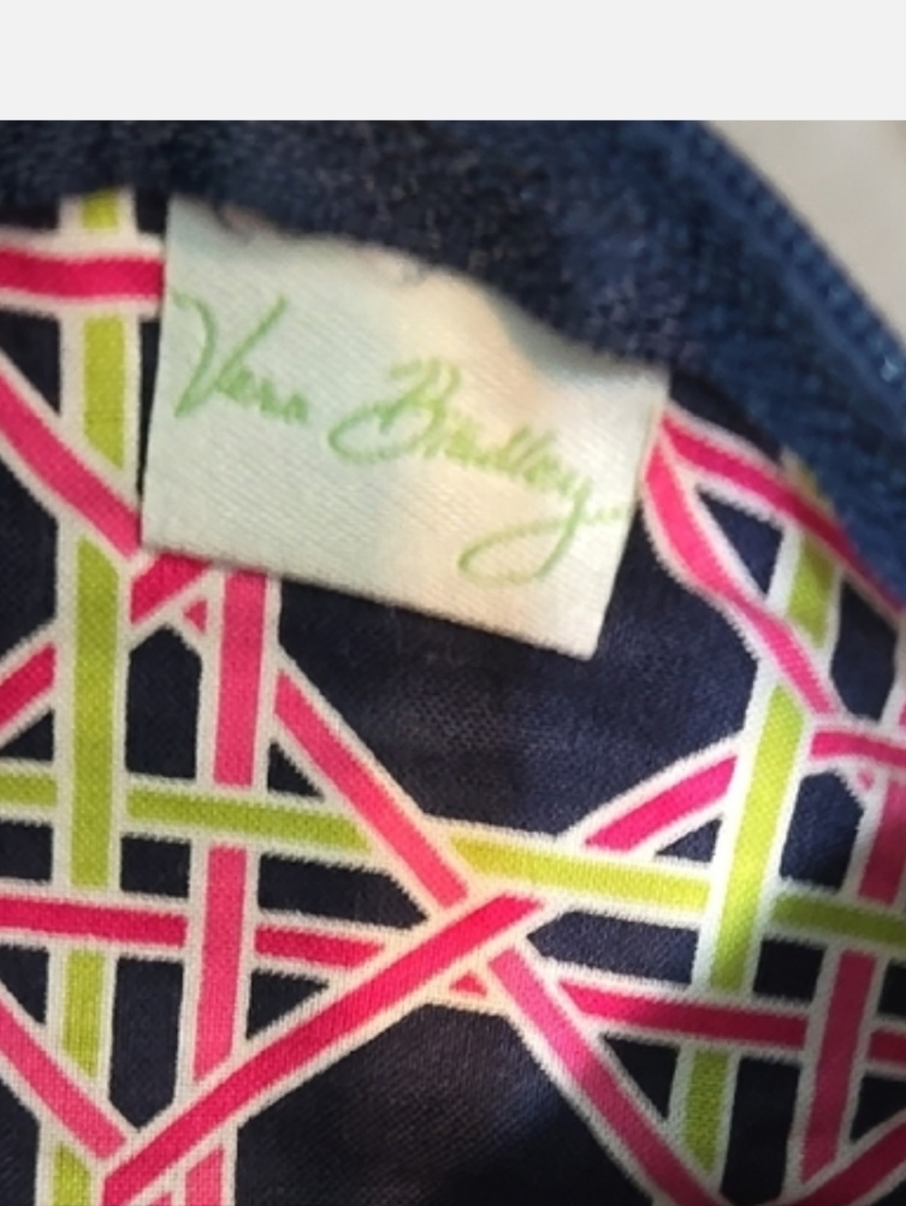 Vera Bradley ID Pouch Wirh Keyring. NWOT - Picture 5 of 6